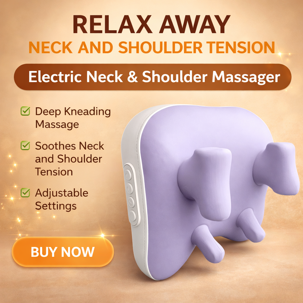 Trapezius Electric Massage Pillow