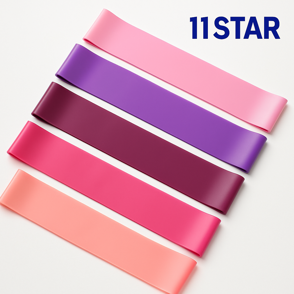 5 Pack Latex Resistance Band –  Soft & High Elasticity