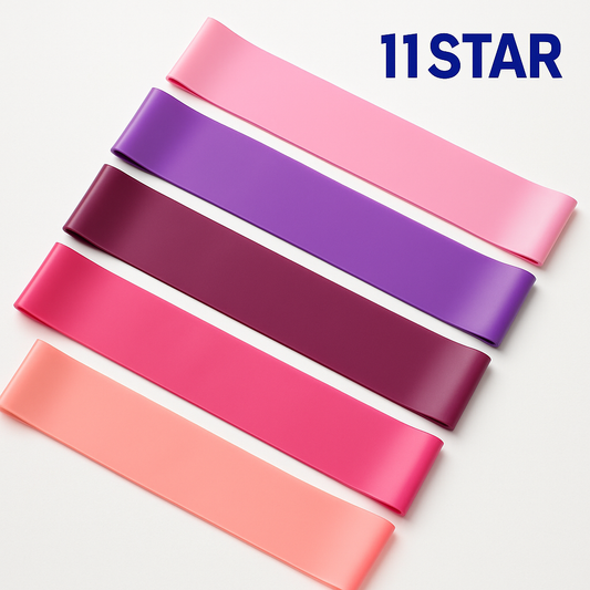 5 Pack Latex Resistance Band –  Soft & High Elasticity