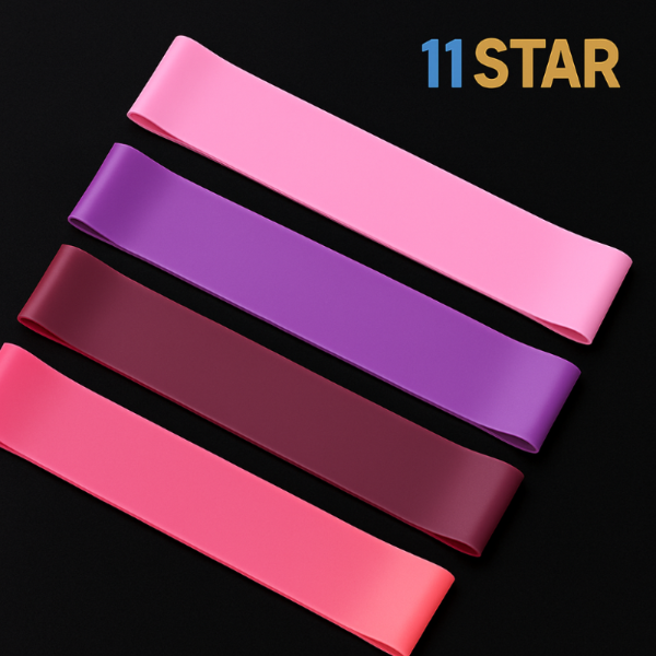 5 Pack Latex Resistance Band –  Soft & High Elasticity