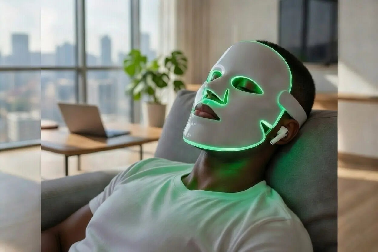 Rechargeable 7-Color LED Face Mask 11STAR Logistics